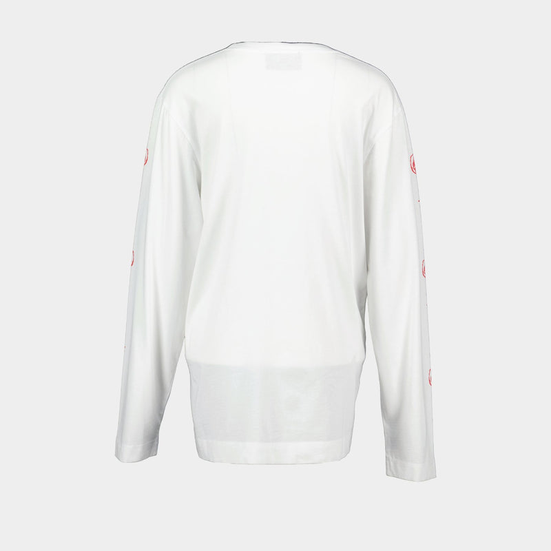 T-Shirt Tortoise & Hare - Simone Rocha - Coton - Blanc