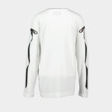 T-Shirt Bow Tail - Simone Rocha - Coton - Blanc