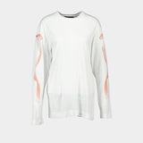 T-Shirt Bow Tail - Simone Rocha - Coton - Blanc