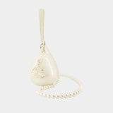 Sac À Bandoulière Micro Egg - Simone Rocha - Synthétique - Blanc