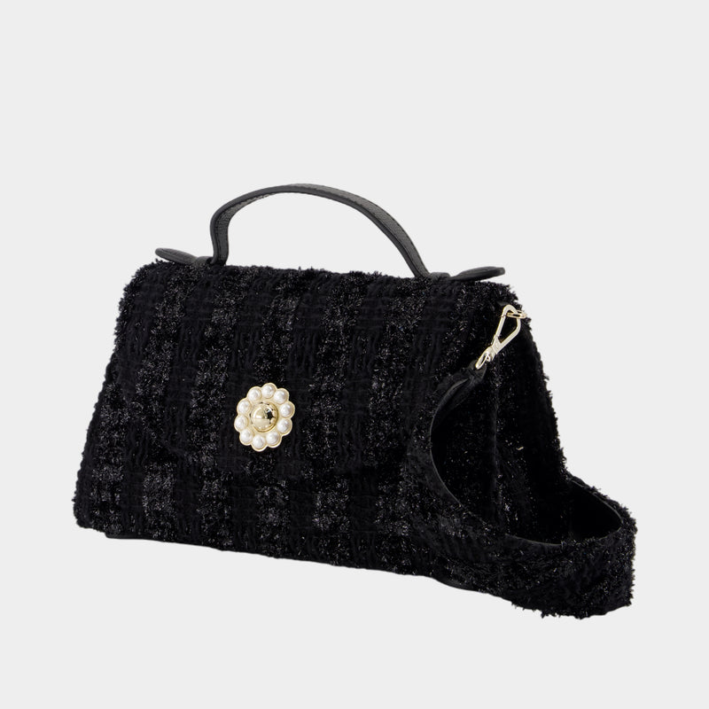Pochette Valentine - Simone Rocha - Coton - Noir