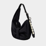 Sac Porté Épaule Mini Sling Bow - Simone Rocha - Nylon - Noir