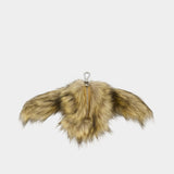 Porte Monnaie Hare - Simone Rocha - Fausse Fourrure - Marron