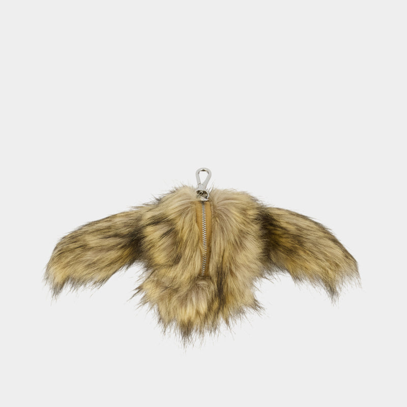 Porte Monnaie Hare - Simone Rocha - Fausse Fourrure - Marron
