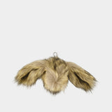Porte Monnaie Hare - Simone Rocha - Fausse Fourrure - Marron