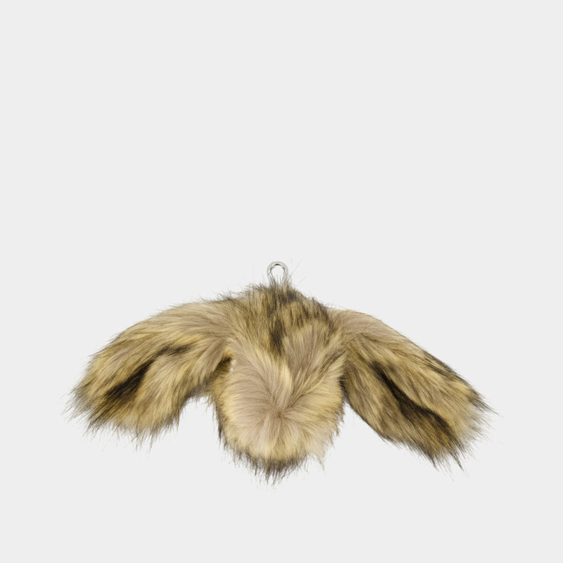 Porte Monnaie Hare - Simone Rocha - Fausse Fourrure - Marron