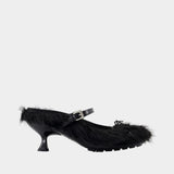 Mules Grip - Simone Rocha - Synthétique - Noir