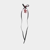 Boucles D'oreilles Daisy - Simone Rocha - Perles Synthétiques - Rouge