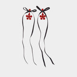 Boucles D'oreilles Daisy - Simone Rocha - Perles Synthétiques - Rouge