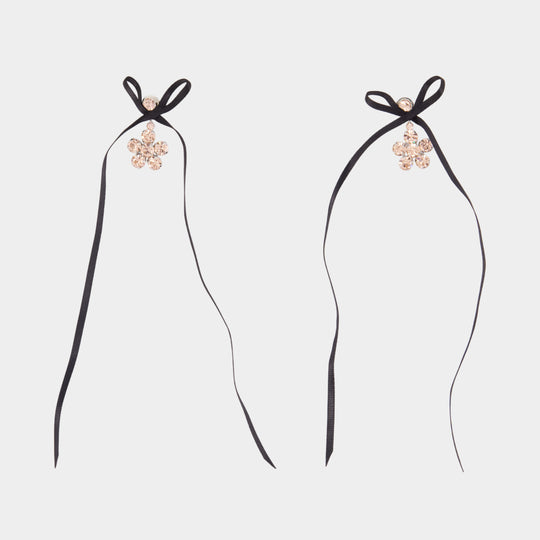Boucles D'oreilles Daisy - Simone Rocha - Perles Synthétiques - Rose