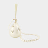 Sac À Bandoulière Micro Egg - Simone Rocha - Acrylique - Ivoire