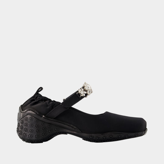 Ballerines Runner W Turbo - Simone Rocha - Synthétique - Noir