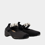 Ballerines Runner W Turbo - Simone Rocha - Synthétique - Noir