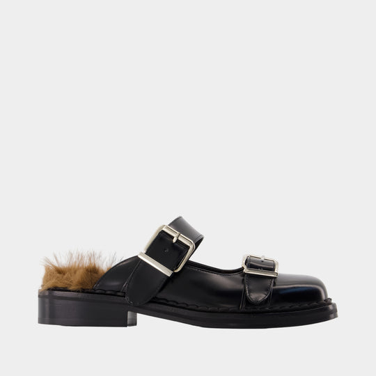 Mary Janes Buckle - Simone Rocha - Cuir - Noir
