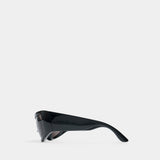 Lunettes De Soleil Bb0461s - Balenciaga - Bioplastiques - Noir