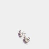 Boucles D'oreilles Feodorita - Vivienne Westwood - Métal - Violet