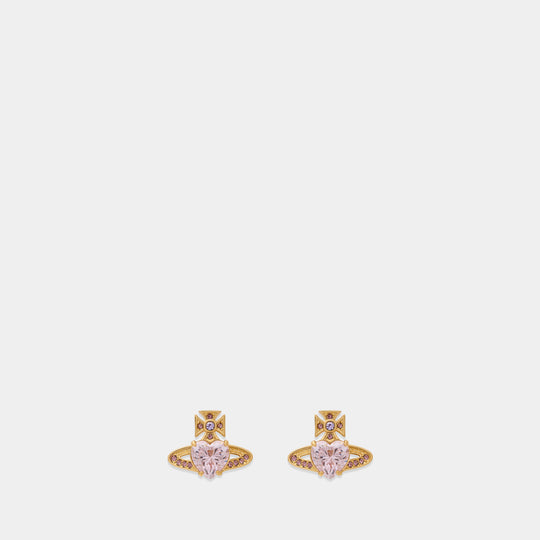Boucles D'oreilles Ariella - Vivienne Westwood - Métal - Rose