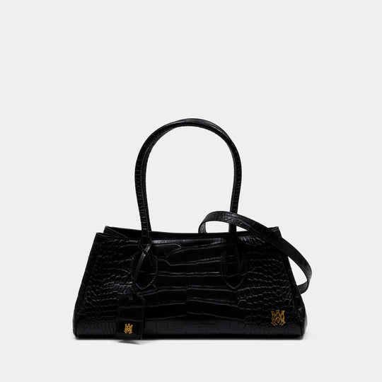 Sac Porté Épaule Honey 40 - Amiri - Cuir - Noir