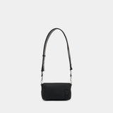 Sac À Bandoulière Marcel Lunch Box - AMI Paris - Synthétique - Noir