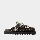 Mules Aj1058 - Toga Pulla - Cuir - Marron