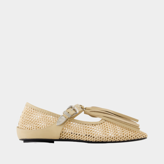 Ballerines Aj1413 - Toga Pulla - Mesh - Beige