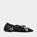 Ballerines Aj1434 - Toga Pulla - Mesh - Noir