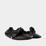 Ballerines Aj1454 - Toga Pulla - Cuir - Noir