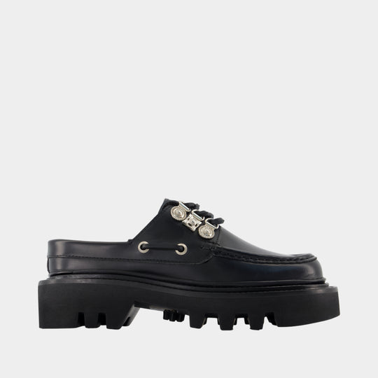 Mules Aj1485 - Toga Pulla - Cuir - Noir