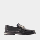 Mocassins Aj1510 - Toga Pulla - Cuir - Noir
