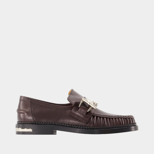 Mocassins Aj1510 - Toga Pulla - Cuir - Marron