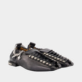 Mocassins Aj1515 - Toga Pulla - Cuir - Noir