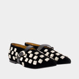 Ballerines Aj1516 - Toga Pulla - Cuir - Noir
