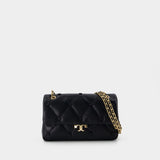 Sac Porté Épaule Bunny Knot Small - Tory Burch - Cuir - Noir