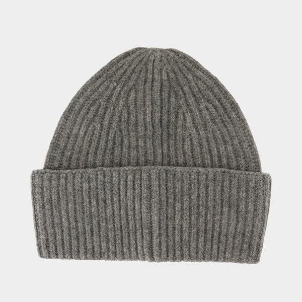 Bonnet W - Samsoe Samsoe - Laine - Gris