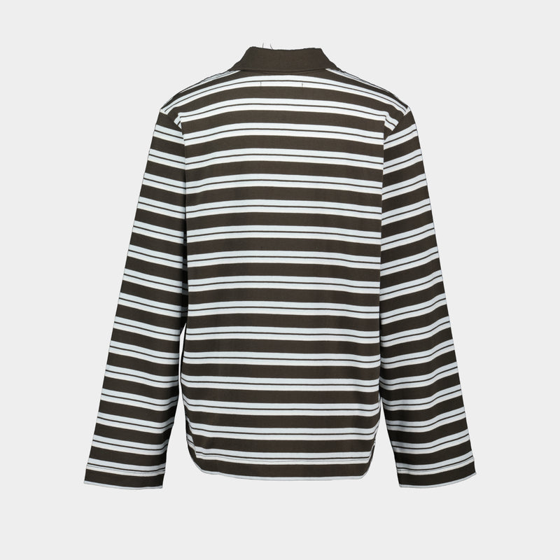 Polo Sadover Ls - Samsoe Samsoe - Coton - Multi