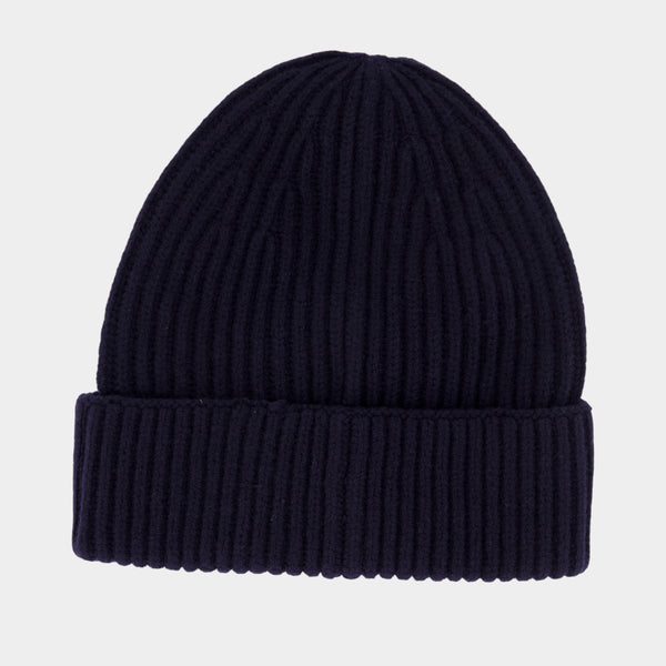 Bonnet Samsoe W - Samsoe Samsoe - Laine - Bleu