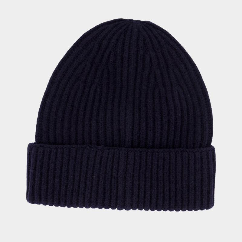 Bonnet Samsoe W - Samsoe Samsoe - Laine - Bleu