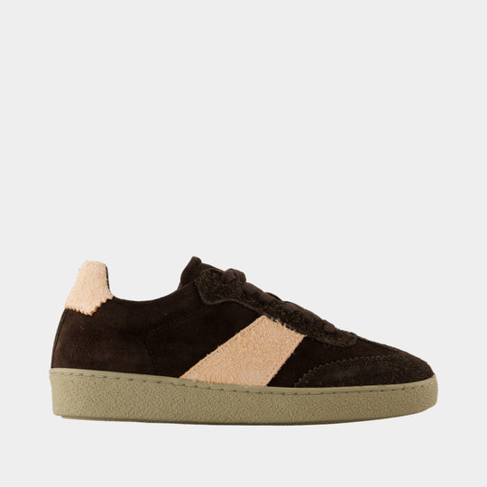 Sneakers Sanoa - Samsoe Samsoe - Cuir - Marron