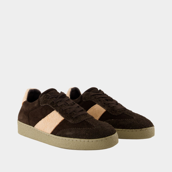 Sneakers Sanoa - Samsoe Samsoe - Cuir - Marron