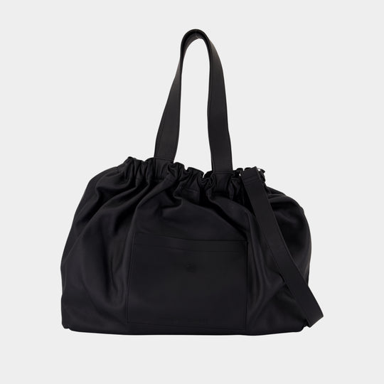 Sac À Bandoulière Saemmi L - Samsoe Samsoe - Cuir - Noir