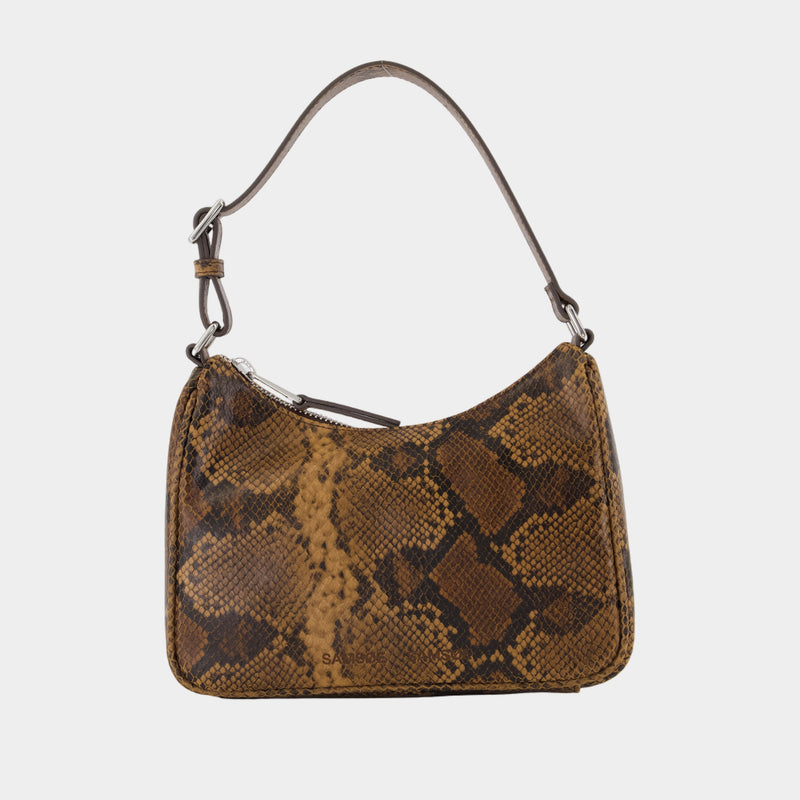 Sac À Main Sacima - Samsoe Samsoe - Synthétique - Marron