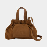 Sac À Main Saemmi Midi - Samsoe Samsoe - Cuir - Marron