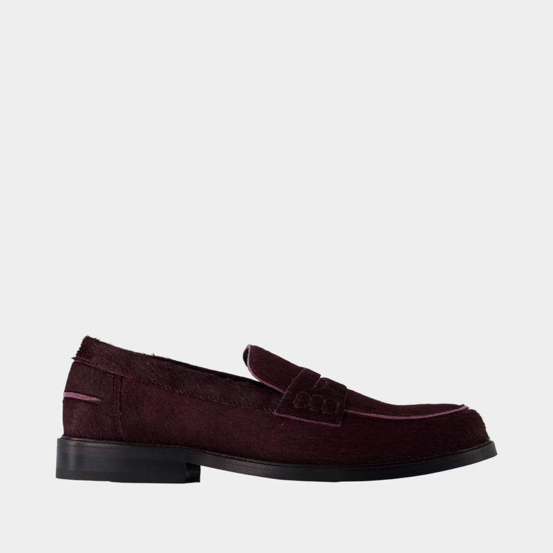 Mocassins Safredda - SAMSØE SAMSØE - Cuir - Bordeaux