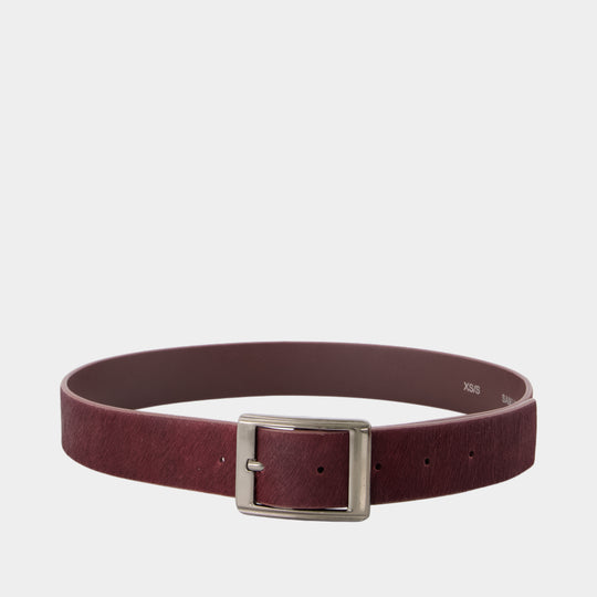 Ceinture Sapetra - SAMSØE SAMSØE - Cuir - Bordeaux