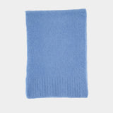 Écharpe Sajeanne - Samsoe Samsoe - Laine - Bleu