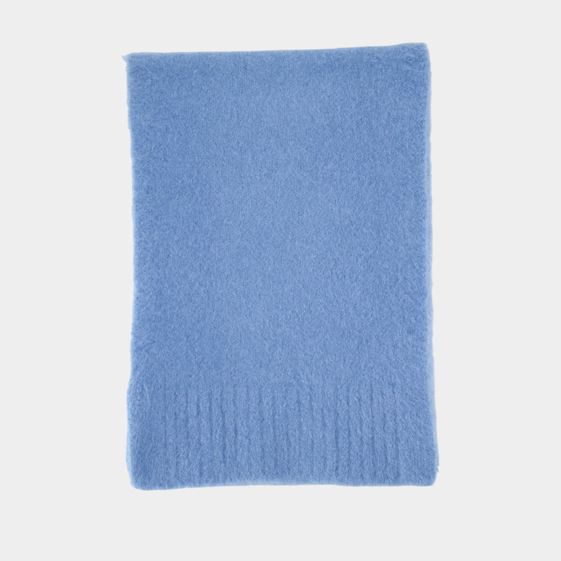 Écharpe Sajeanne - Samsoe Samsoe - Laine - Bleu