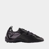 Sneakers Saastra Hybrid Mesh 16119 - SAMSØE SAMSØE - Cuir - Noir