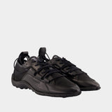 Sneakers Saastra Hybrid Mesh 16119 - SAMSØE SAMSØE - Cuir - Noir