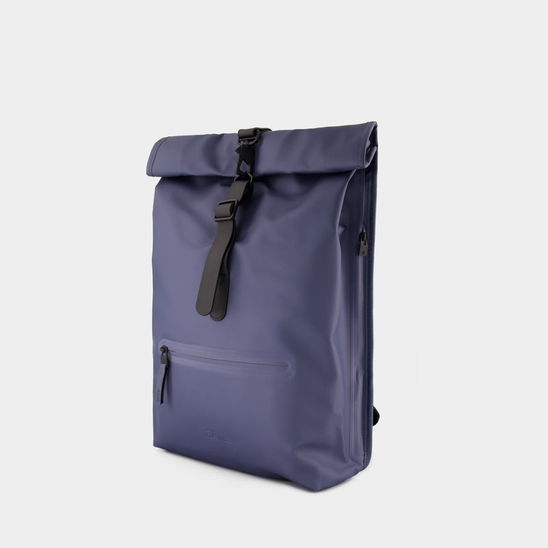 Sac À Dos Rolltop Rucksack W3 - RAINS - Synthétique - Bay