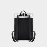 Sac À Dos Rolltop Rucksack Mini W3 - RAINS - Synthétique - Miroir